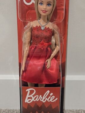 Barbie Mattel 80th Anniversary Ruby-Red Celebration Doll
